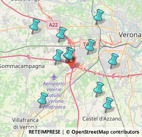Mappa SP 26A, 37066 Villafranca di Verona VR (3.65)