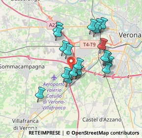 Mappa SP 26A, 37066 Villafranca di Verona VR (3.005)