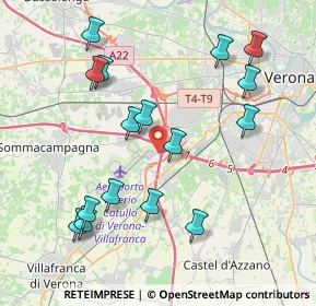 Mappa SP 26A, 37066 Villafranca di Verona VR (4.25563)