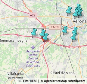 Mappa SP 26A, 37066 Villafranca di Verona VR (5.0525)