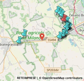 Mappa Ozzero, 20080 Vermezzo MI, Italia (4.4635)