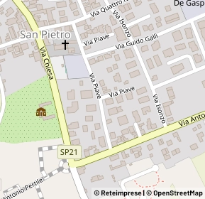 Mappa Via Piave, 30039 Stra VE, Italia (0.18077)