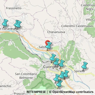 Mappa Salto, 10082 Cuorgnè TO, Italia (2.87333)