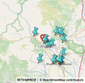 Mappa Salto, 10082 Cuorgnè TO, Italia (6.498)