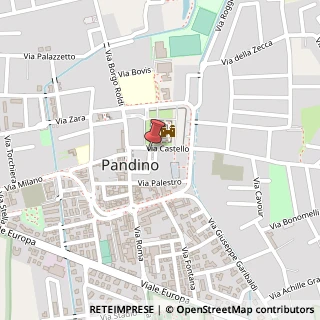 Mappa Piazza Vittorio Emanuele III, 4, 26025 Pandino, Cremona (Lombardia)