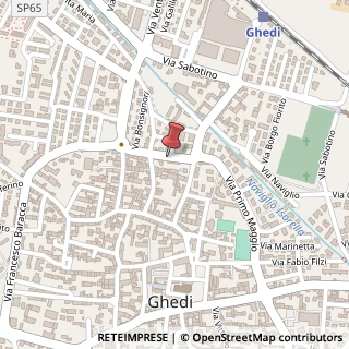 Mappa Via Dante Alighieri, 13, 25016 Ghedi, Brescia (Lombardia)