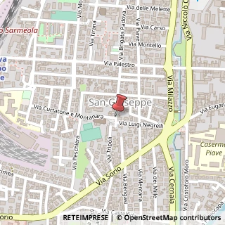 Mappa Piazzale San Giuseppe,  10, 35141 Padova, Padova (Veneto)