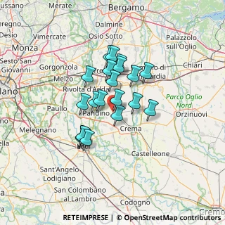 Mappa Via Mandelli Noemi, 26017 Trescore Cremasco CR, Italia (10.039)