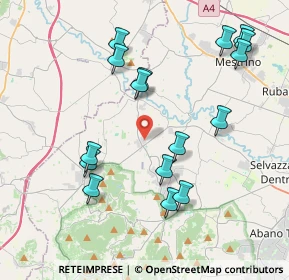 Mappa 35030 Cervarese Santa Croce PD, Italia (4.225)