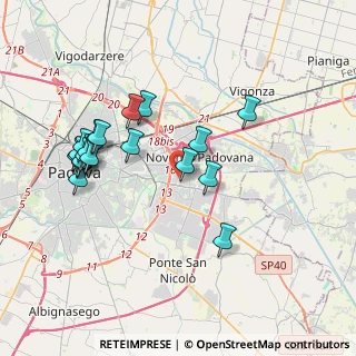 Mappa Via Panà, 35127 Padova PD, Italia (3.79526)