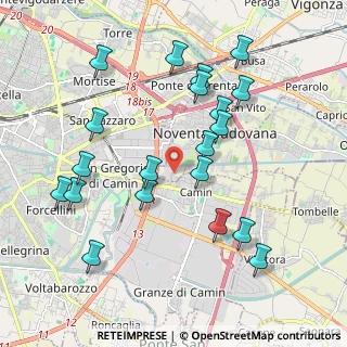 Mappa Via Panà, 35127 Padova PD, Italia (2.099)