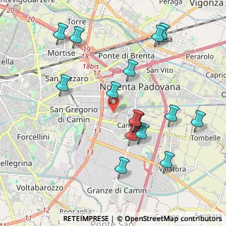 Mappa Via Panà, 35127 Padova PD, Italia (2.12667)