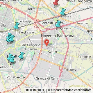 Mappa Via Panà, 35127 Padova PD, Italia (3.30455)