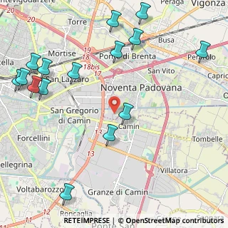 Mappa Via Panà, 35127 Padova PD, Italia (2.82133)