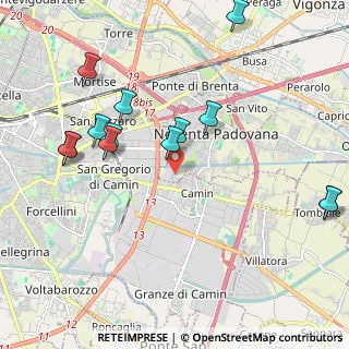 Mappa Via Panà, 35127 Padova PD, Italia (2.27462)