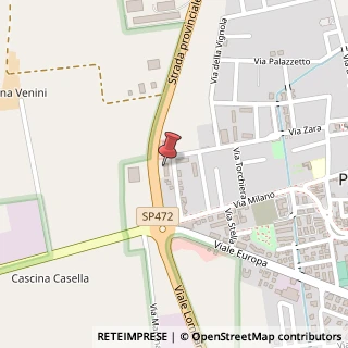 Mappa Via Alcide de Gasperi, 14, 26025 Pandino, Cremona (Lombardia)