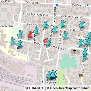 Mappa Via Curtatone e Montanara, 35141 Padova PD, Italia (0.168)