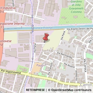 Mappa Via, Panà, 35027 Noventa Padovana, Padova (Veneto)