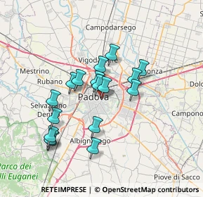 Mappa Via S. Massimo, 35100 Padova PD, Italia (6.03412)