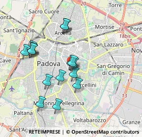Mappa Via S. Massimo, 35100 Padova PD, Italia (1.70647)