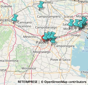Mappa Via S. Massimo, 35100 Padova PD, Italia (19.95714)