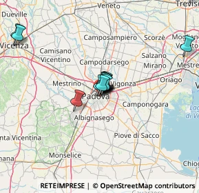 Mappa Via S. Massimo, 35100 Padova PD, Italia (10.42143)