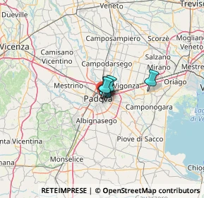 Mappa Via S. Massimo, 35100 Padova PD, Italia (43.59083)