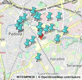 Mappa Via S. Massimo, 35100 Padova PD, Italia (0.858)