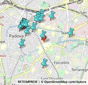 Mappa Via S. Massimo, 35100 Padova PD, Italia (1.008)