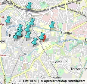 Mappa Via S. Massimo, 35100 Padova PD, Italia (1.00308)