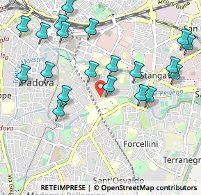 Mappa Via S. Massimo, 35100 Padova PD, Italia (1.151)