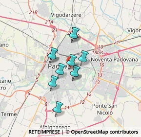 Mappa Via S. Massimo, 35100 Padova PD, Italia (2.29182)