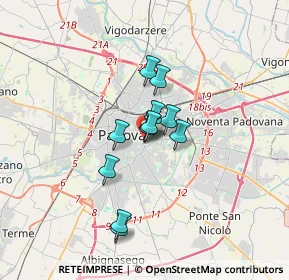 Mappa Via S. Massimo, 35100 Padova PD, Italia (2.1325)
