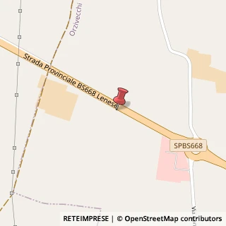 Mappa SS668 Lenese, 70, 25030 Orzivecchi, Brescia (Lombardia)