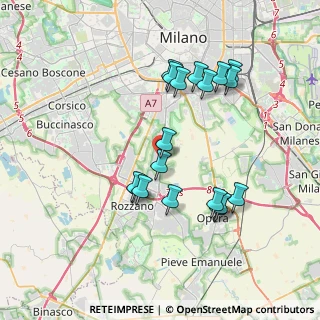Mappa Via Lelio Basso, 20142 Milano MI, Italia (3.54556)
