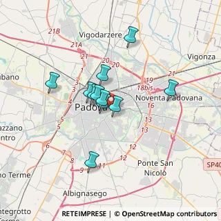 Mappa Via S. Massimo, 35131 Padova PD, Italia (2.62364)