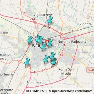 Mappa Via S. Massimo, 35131 Padova PD, Italia (2.77)