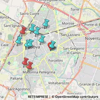 Mappa Via San Massimo, 35131 Padova PD, Italia (1.80833)
