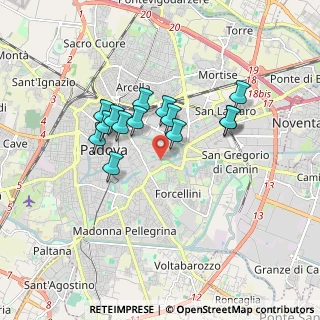 Mappa Via S. Massimo, 35131 Padova PD, Italia (1.40571)