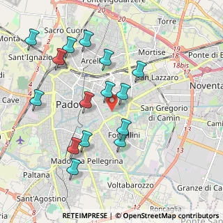 Mappa Via S. Massimo, 35131 Padova PD, Italia (2.00133)