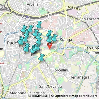 Mappa Via San Massimo, 35131 Padova PD, Italia (0.852)