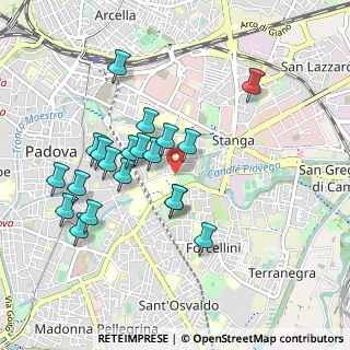 Mappa Via San Massimo, 35131 Padova PD, Italia (0.9)