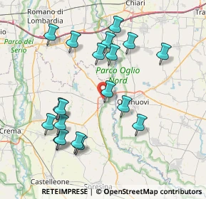 Mappa Via Giovanni Zavaglio, 26029 Soncino CR, Italia (7.88789)