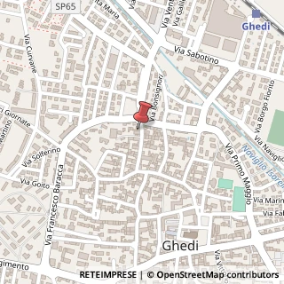 Mappa Via Carlo Alberto, 21, 25016 Ghedi, Brescia (Lombardia)