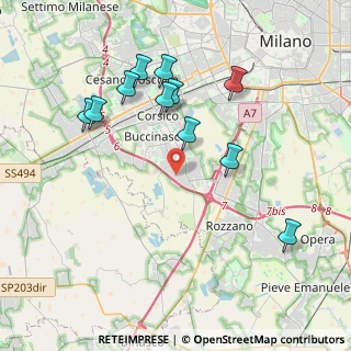 Mappa Via I. Newton, 20090 Assago MI, Italia (3.96727)