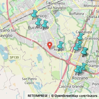 Mappa Via I. Newton, 20090 Assago MI, Italia (2.56833)
