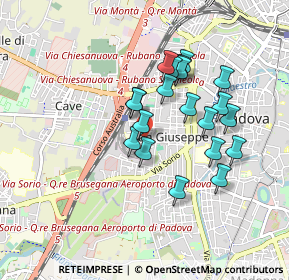 Mappa Via Hermada, 35141 Padova PD, Italia (0.752)