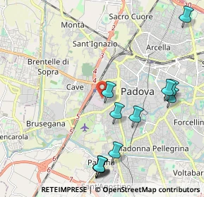 Mappa Via Hermada, 35141 Padova PD, Italia (2.435)