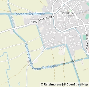 Mappa Via Beato Gambaro, 28065 Cerano NO, Italia (0.40769)