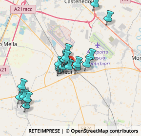 Mappa Via Italo Svevo, 25016 Ghedi BS, Italia (3.1185)